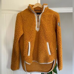 Simply Southern Sherpa Quaterzip Pullover size Medium